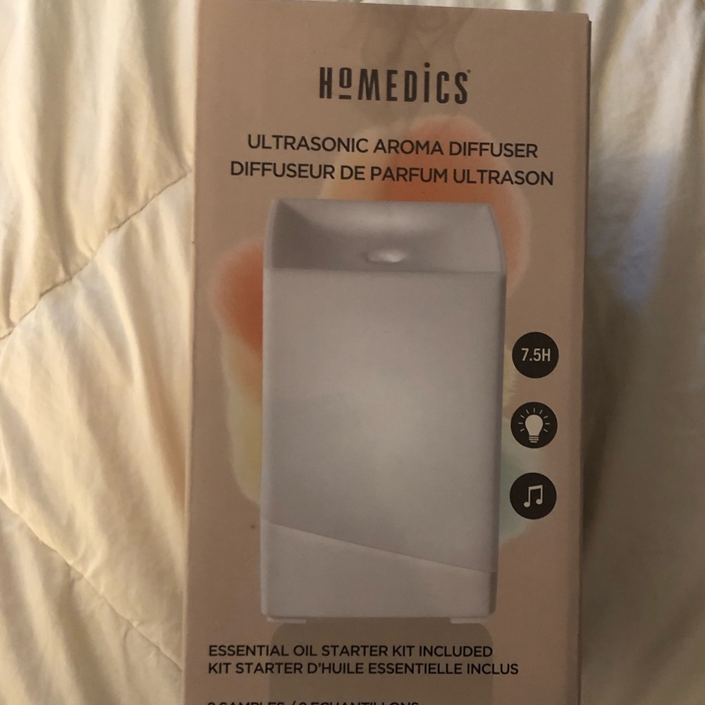 Homedics Ultrasonic aroma diffuser